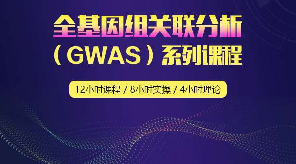 全基因组关联分析(GWAS)系列课程基迪奥DD15